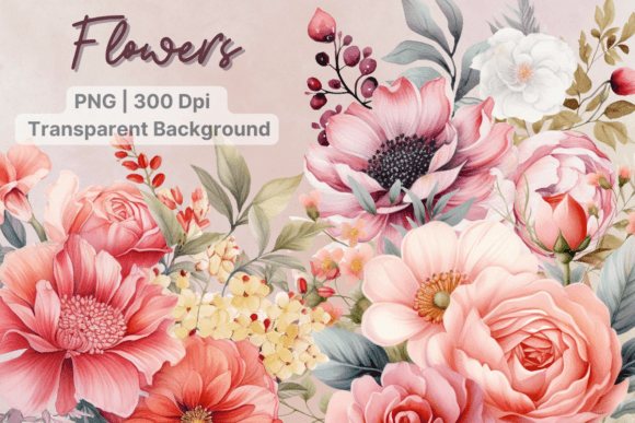 Pink Brush Flower: A Watercolor Floral Embroidery Review