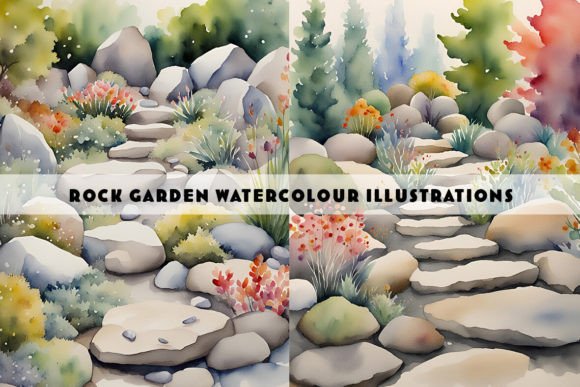 Rock Garden Watercolour Duo: An Embroidery Review