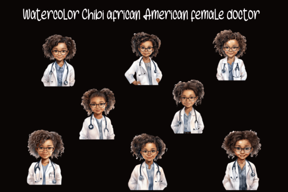 Watercolor Female Chibi Doctor: An Embroidery Review