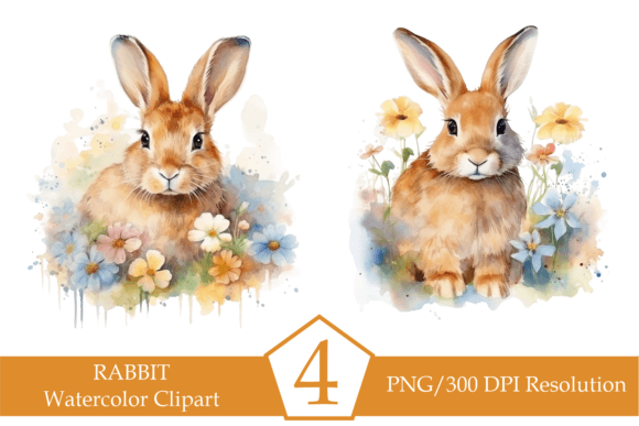 Watercolor Rabbit Illustrations: A Crafter’s Review